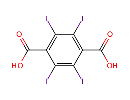 2,3,5,6-tetraiodoterephthalic acid
