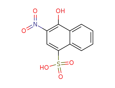 4-Hydroxy-3-nitronaphthalene-1-sulphonic acid