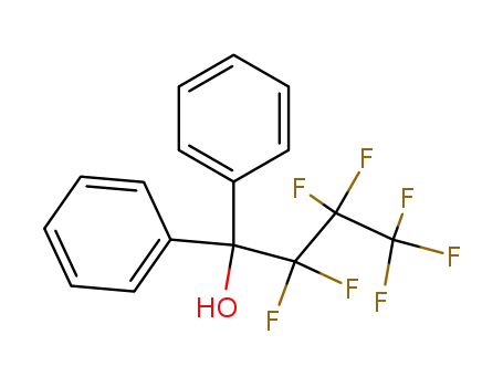 2,2,3,3,4,4,4-heptafluoro-1,1-diphenylbutan-1-ol
