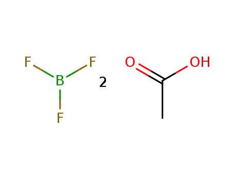 Acetic acid;trifluoroborane