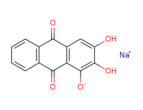 1,2,3-Trihydroxyanthraquinone, sodium salt