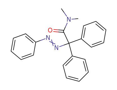 Benzeneacetamide, N,N-dimethyl-a-phenyl-a-(phenylazo)-
