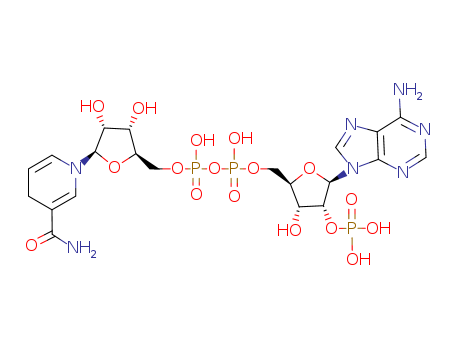 Adenosine5'-(trihydrogen diphosphate), 2'-(dihydrogen phosphate), P'®5'-ester with 1,4-dihydro-1-b-D-ribofuranosyl-3-pyridinecarboxamide