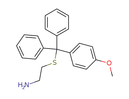 2-{[(4-Methoxyphenyl)(diphenyl)methyl]sulfanyl}ethan-1-amine