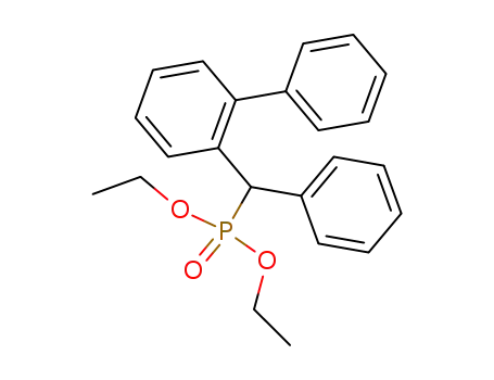 Phosphonic acid, ([1,1'-biphenyl]-2-ylphenylmethyl)-, diethyl ester
