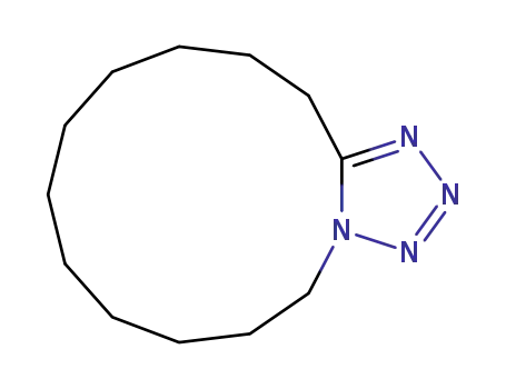 Molecular Structure of 21994-44-5 (5H-Tetrazolo[1,5-a]azacyclotridecine,6,7,8,9,10,11,12,13,14,15-decahydro-)