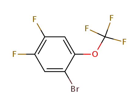 Benzene, 1-bromo-4,5-difluoro-2-(trifluoromethoxy)-