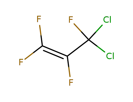 Molecular Structure of 431-58-3 (1-Propene, 3,3-dichloro-1,1,2,3-tetrafluoro-)