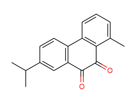 9,10-Phenanthrenedione,1-methyl-7-(1-methylethyl)-