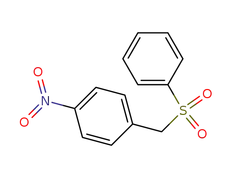 Molecular Structure of 34063-53-1 (4-Nitrobenzylphenyl sulfone)