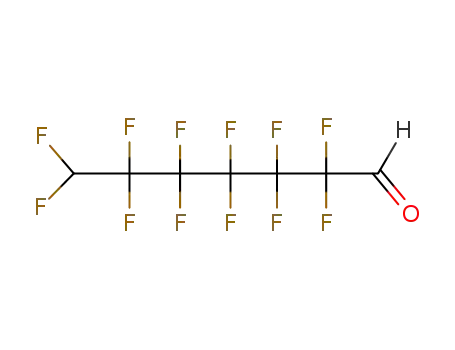 Molecular Structure of 647-44-9 (7H-DODECAFLUOROHEPTANAL)