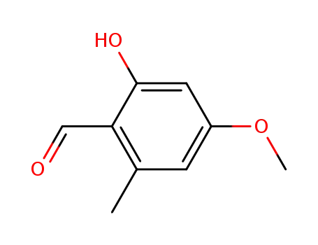 Molecular Structure of 34883-08-4 (4-Methoxy-6-methylsalicylaldehyde)