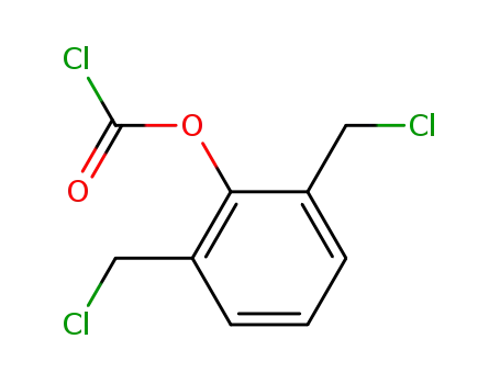 Carbonochloridic acid, 2,6-bis(chloromethyl)phenyl ester