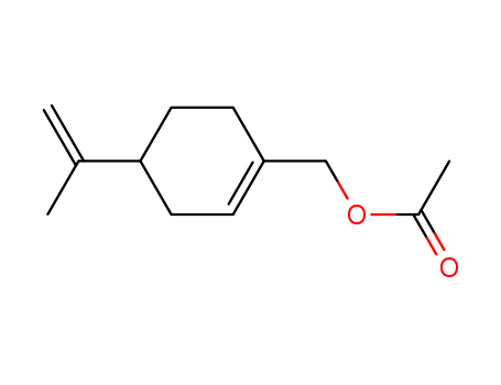 1-Cyclohexene-1-methanol,4-(1-methylethenyl)-, 1-acetate