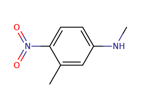 Benzenamine, N,3-dimethyl-4-nitro-