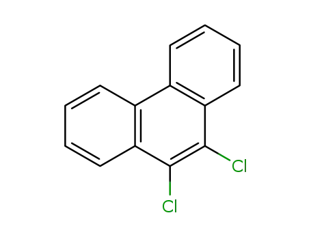 Molecular Structure of 17219-94-2 (9,10-DICHLOROPHENANTHRENE)