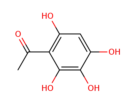 Molecular Structure of 63635-39-2 (Ethanone, 1-(2,3,4,6-tetrahydroxyphenyl)-)