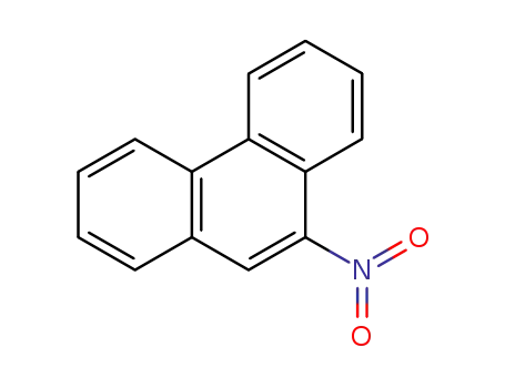 Molecular Structure of 954-46-1 (9-Nitrophenanthrene)