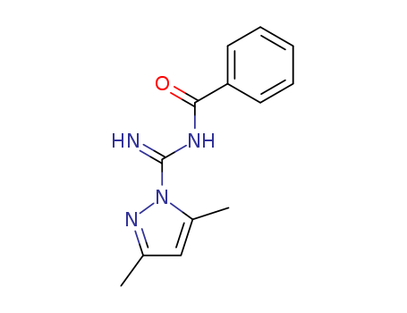 Benzamide,N-[(3,5-dimethyl-1H-pyrazol-1-yl)iminomethyl]- cas  51883-88-6