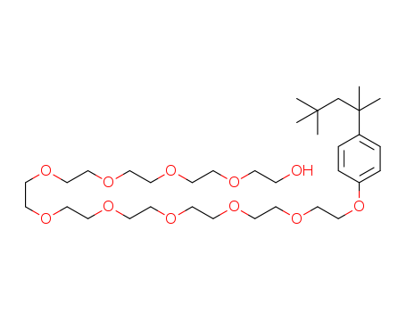 3,6,9,12,15,18,21,24,27-Nonaoxanonacosan-1-ol,29-[4-(1,1,3,3-tetramethylbutyl)phenoxy]-