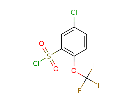 Benzenesulfonyl chloride, 5-chloro-2-(trifluoromethoxy)-