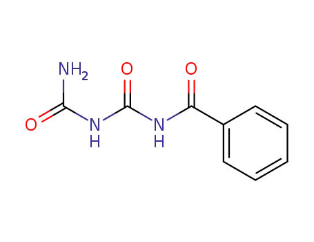 Molecular Structure of 6291-91-4 (N-(carbamoylcarbamoyl)benzamide)