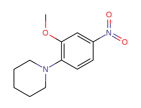 Piperidine, 1-(2-methoxy-4-nitrophenyl)-