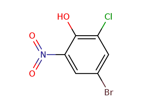 4-Bromo-2-chloro-6-nitrophenol cas no. 58349-01-2 98%