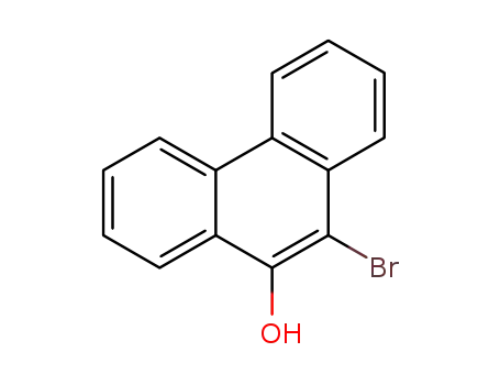 Molecular Structure of 4120-76-7 (10-Bromophenanthren-9-ol)