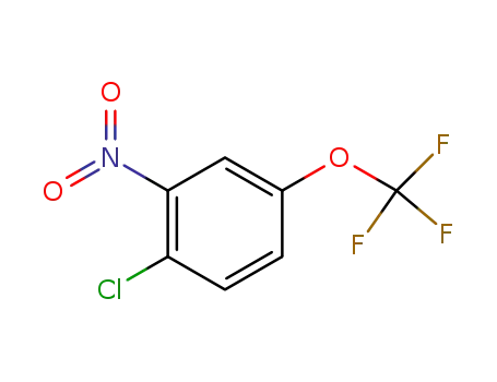 Molecular Structure of 588-09-0 (2-Chloro-5-(trifluoroMethoxy)nitrobenzene)