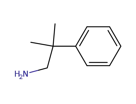 Molecular Structure of 21404-88-6 (2-methyl-2-phenylpropan-1-amine)