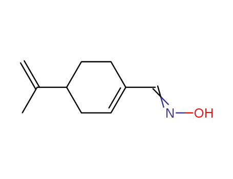 Molecular Structure of 138-91-0 (4-isopropenylcyclohex-1-enecarbaldehyde oxime)
