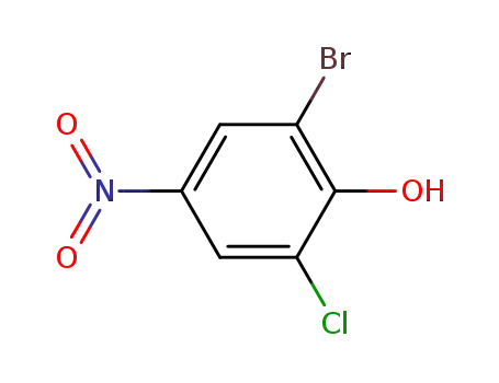 2-BroMo-6-chloro-4-nitro-phenol