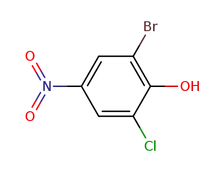 Phenol, 2-bromo-6-chloro-4-nitro-