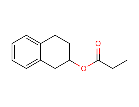 2-Naphthalenol, 1,2,3,4-tetrahydro-, propanoate cas  63021-02-3
