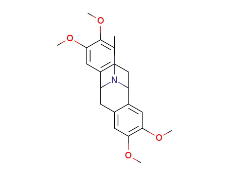Dibenzo[a,e]cyclooctene-5,11-imine,5,6,11,12-tetrahydro-2,3,8,9-tetramethoxy-13-methyl- cas  5531-95-3