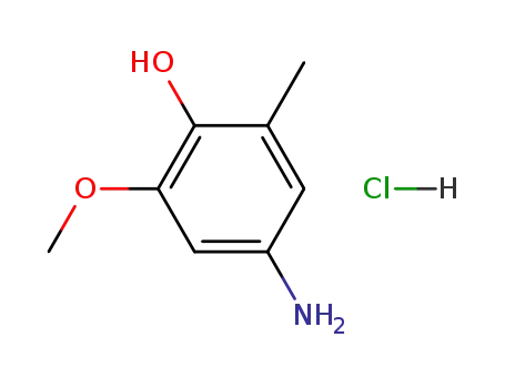 4-amino-2-methoxy-6-methylphenol hydrochloride