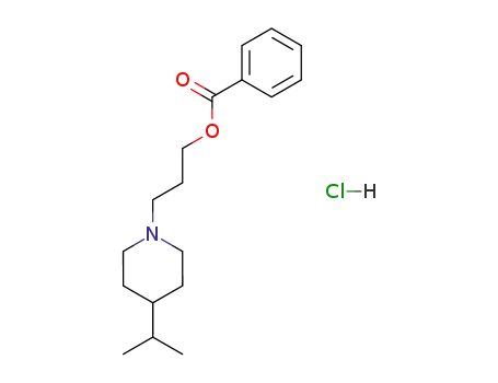 1-[3-(benzoyloxy)propyl]-4-(propan-2-yl)piperidinium chloride