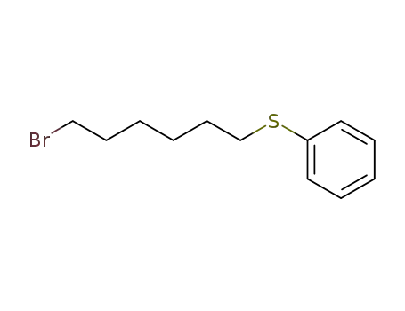 Molecular Structure of 65117-29-5 (Benzene, [(6-bromohexyl)thio]-)
