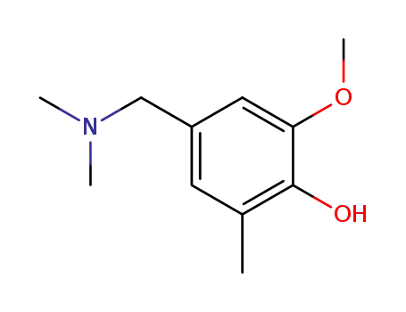 Phenol, 4-[(dimethylamino)methyl]-2-methoxy-6-methyl-