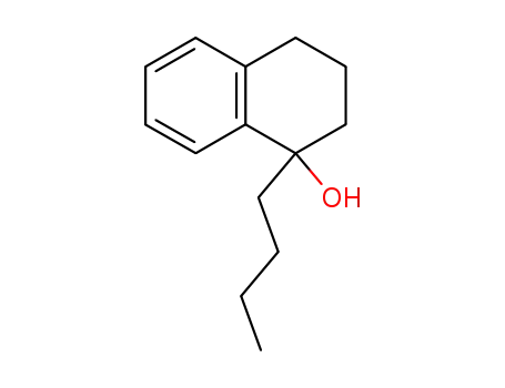 Molecular Structure of 240802-91-9 (1-Naphthalenol, 1-butyl-1,2,3,4-tetrahydro-)