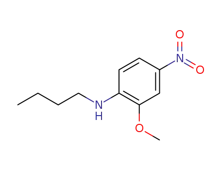 Benzenamine, N-butyl-2-methoxy-4-nitro-