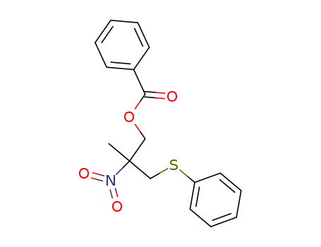 1-Propanol, 2-methyl-2-nitro-3-(phenylthio)-, benzoate (ester)