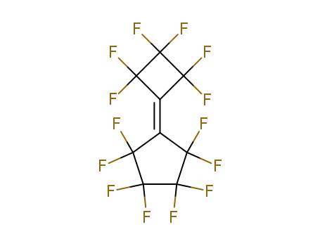 Molecular Structure of 74693-91-7 (Cyclopentane, octafluoro(hexafluorocyclobutylidene)-)