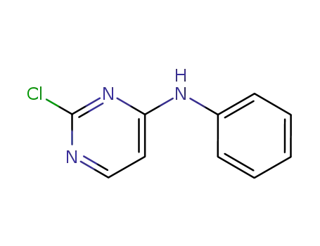 Molecular Structure of 191728-83-3 (2-Chloro-N-phenylpyrimidin-4-amine)