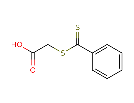 Molecular Structure of 942-91-6 (2-(Benzothioylthio)acetic acid)