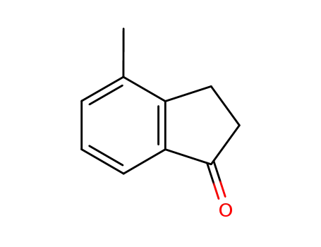 Molecular Structure of 24644-78-8 (4-METHYL-1-INDANONE)