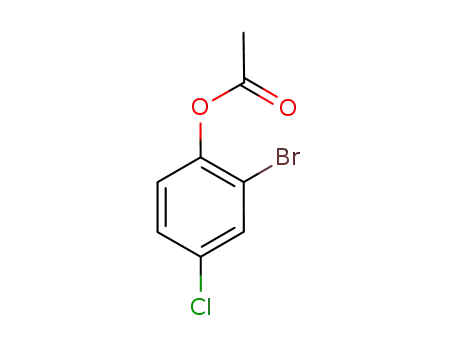 Molecular Structure of 98434-18-5 (2-BROMO-4-CHLOROPHENYL ACETATE)