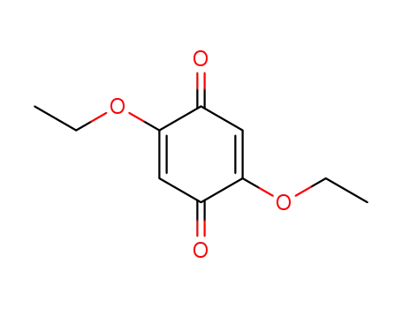 Molecular Structure of 20765-04-2 (2,5-diethoxycyclohexa-2,5-diene-1,4-dione)