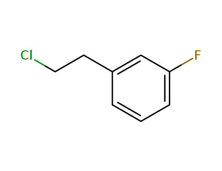 Benzene, 1-(2-chloroethyl)-3-fluoro-